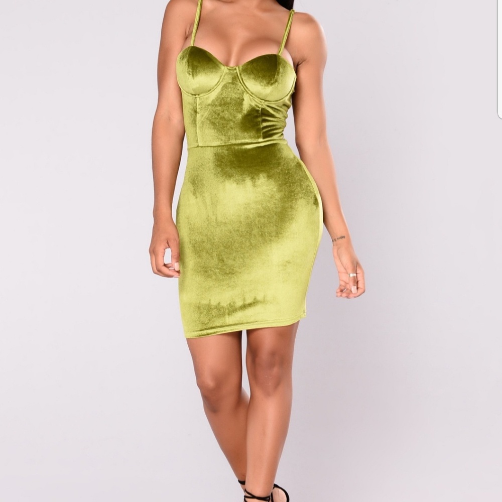 Sipping tea velvet dress
